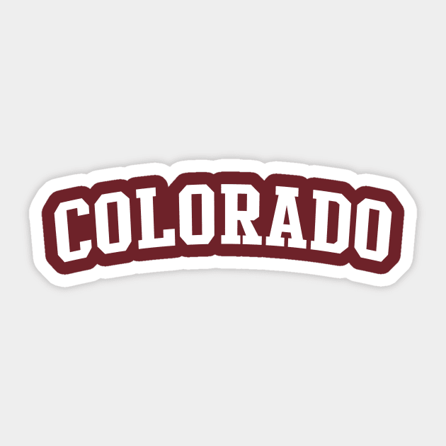 colorado Sticker by Novel_Designs